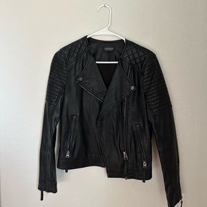 Top shop leather jacket